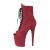 Pleaser FLAMINGO-1021FS Burgundy Faux Suede/Burgundy Faux Suede EU-37 / US-7