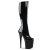 Pleaser FLAMINGO-2000 Black Stretch Patent/Black EU-37 / US-7