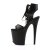 Pleaser FLAMINGO-800-14 Black Faux Leather/Black Matte EU-39 / US-9