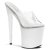 Pleaser FLAMINGO-801 Clear/White EU-35 / US-5