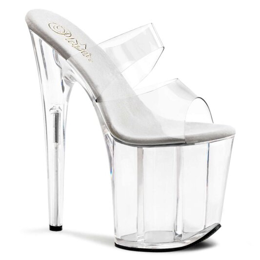Pleaser FLAMINGO-802 Clear/Clear EU-35 / US-5