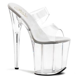 Pleaser FLAMINGO-802 Clear/Clear EU-35 / US-5