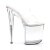 Pleaser FLAMINGO-802 Clear/Clear EU-38 / US-8