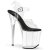 Pleaser FLAMINGO-808 Clear-Black/Clear EU-35 / US-5