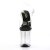 Pleaser FLAMINGO-808 Clear-Black/Clear EU-35 / US-5