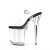 Pleaser FLAMINGO-808 Clear-Black/Clear EU-35 / US-5