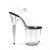 Pleaser FLAMINGO-808 Clear-Black/Clear EU-35 / US-5