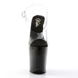 Pleaser FLAMINGO-808 Clear/Black EU-35 / US-5