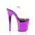 Pleaser FLAMINGO-808 Clear/Purple Chrome EU-42 / US-12