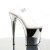 Pleaser FLAMINGO-808 Clear/Silver Chrome EU-35 / US-5