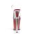 Pleaser FLAMINGO-808G Clear/Red Glitter EU-35 / US-5