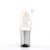 Pleaser FLAMINGO-808G Clear/Silver Glitter EU-35 / US-5
