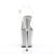Pleaser FLAMINGO-808G Clear/Silver Glitter EU-35 / US-5