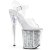 Pleaser FLAMINGO-808GF Clear/Silver Multi Glitter EU-35 / US-5