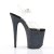Pleaser FLAMINGO-808LG Clear/Black Multi Glitter EU-35 / US-5