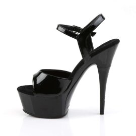 Pleaser CAPTIVA-609 Black Patent/Black EU-38 / US-8