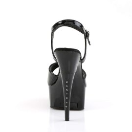 Pleaser CAPTIVA-609 Black Patent/Black EU-38 / US-8