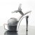 Pleaser DELIGHT-609G Silver Multi Glitter/Silver Chrome EU-36 / US-6