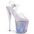 Pleaser FLAMINGO-808MC Clear/Lavender Hologram Inserts EU-35 / US-5