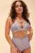 Lunalae Top Maisie Mesh Strappy Grey M