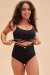 Lunalae Top Poppy Strappy Black XL
