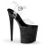 Pleaser FLAMINGO-808MG Clear/Black EU-35 / US-5