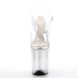 Pleaser FLAMINGO-808MMG Clear/Clear EU-35 / US-5