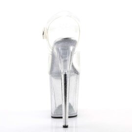 Pleaser FLAMINGO-808MMG Clear/Clear EU-36 / US-6