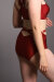 Zasha Polewear Shorts High Waist Mia Wine
