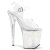 Pleaser FLAMINGO-808MMG Clear/Clear EU-39 / US-9