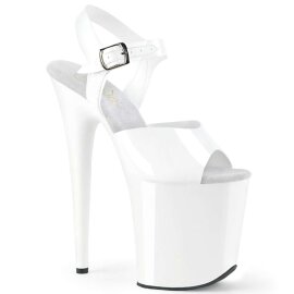 Pleaser FLAMINGO-808N White (Jelly-Like) TPU/White EU-35...
