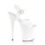 Pleaser FLAMINGO-808N White (Jelly-Like) TPU/White EU-35 / US-5