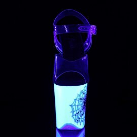 Pleaser FLAMINGO-808SW Clear/Neon White EU-36 / US-6