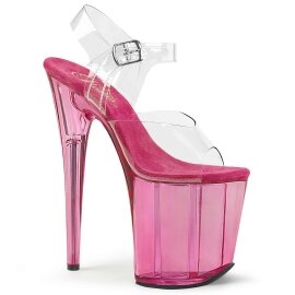 Pleaser FLAMINGO-808T Clear/Pink Tinted EU-35 / US-5