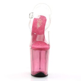 Pleaser FLAMINGO-808T Clear/Pink Tinted EU-35 / US-5