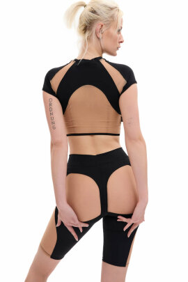 MÆD Biker Shorts Laecker 1.0 Black + Nude