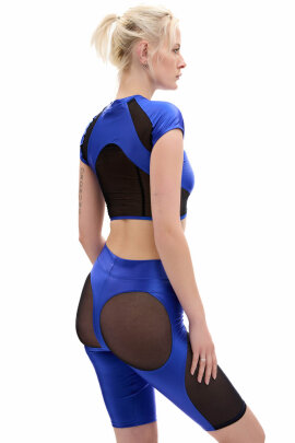 MÆD Top Laecker 1.0 Cobalt + Black XS