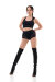 MÆD Top Haeve 1.0 Black + Black  XS