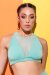 RAD Top Triangle Glitter Aqua S