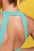 RAD Top Triangle Glitter Aqua S