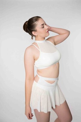 Zasha Polewear Skorts Layla White L