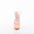 Pleaser ADORE-708 Platform Sandalettes Chrome Clear Gold EU-35 / US-5