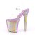 Pleaser FLAMINGO-808WR Clear/Purple Hologram Wrapped EU-35 / US-5