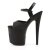 Pleaser FLAMINGO-809-2G Black Glitter/Black-Glitter EU-38 / US-8