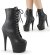 Pleaser ADORE-1020 Black Faux Leather/Black Matte EU-38 / US-8