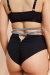 Lunalae Top Ivy Diamante Black XL