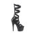 Pleaser ADORE-700-48 Plateau Ankle Boots Faux Leather Black EU-40 / US-10