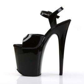 Pleaser FLAMINGO-809 Black Patent/Black EU-35 / US-5