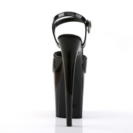 Pleaser FLAMINGO-809 Black Patent/Black EU-35 / US-5