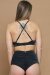 Zasha Polewear Top  Silvia Black S